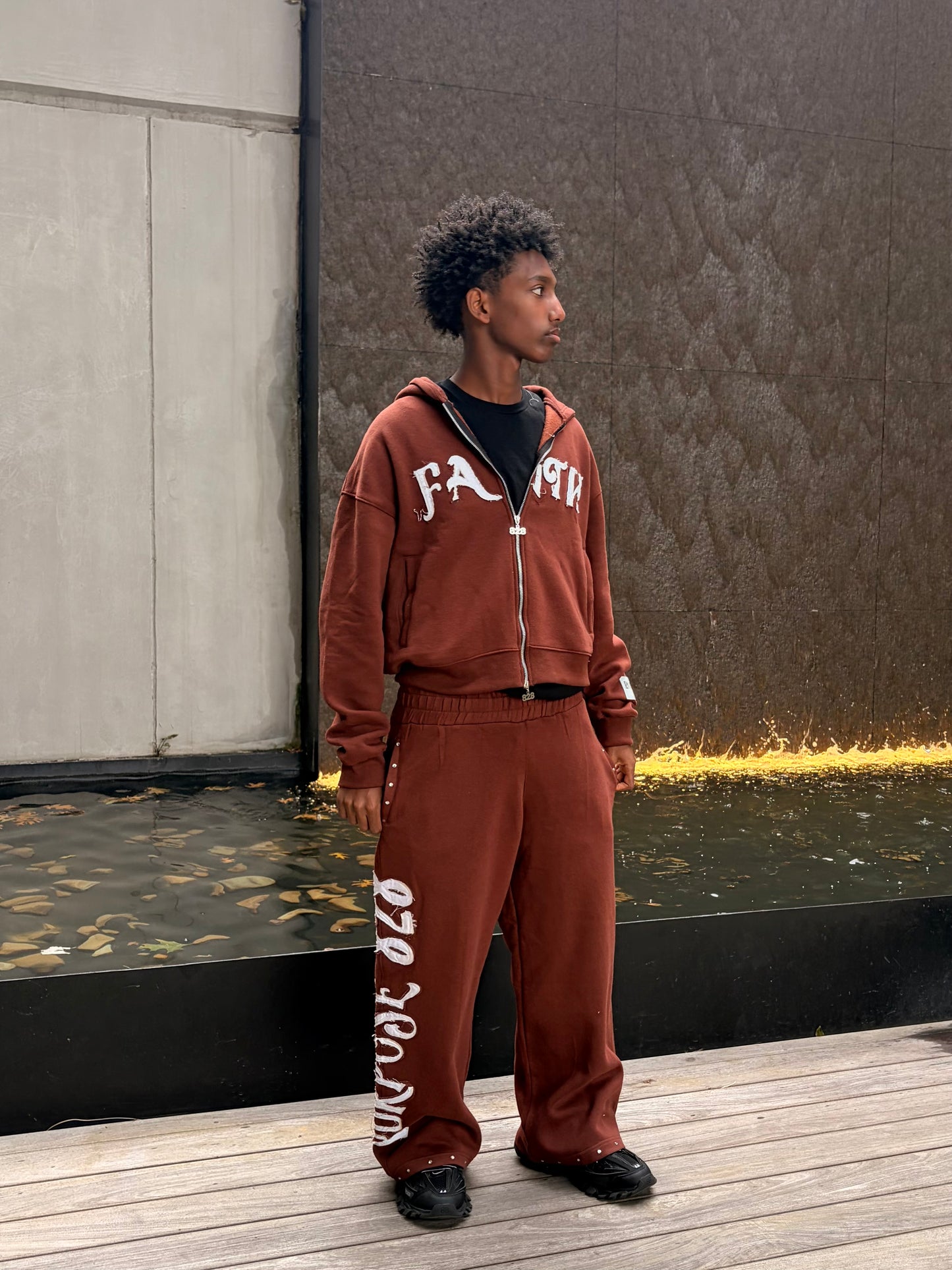 BROWN FAITH JACKET SALE!!