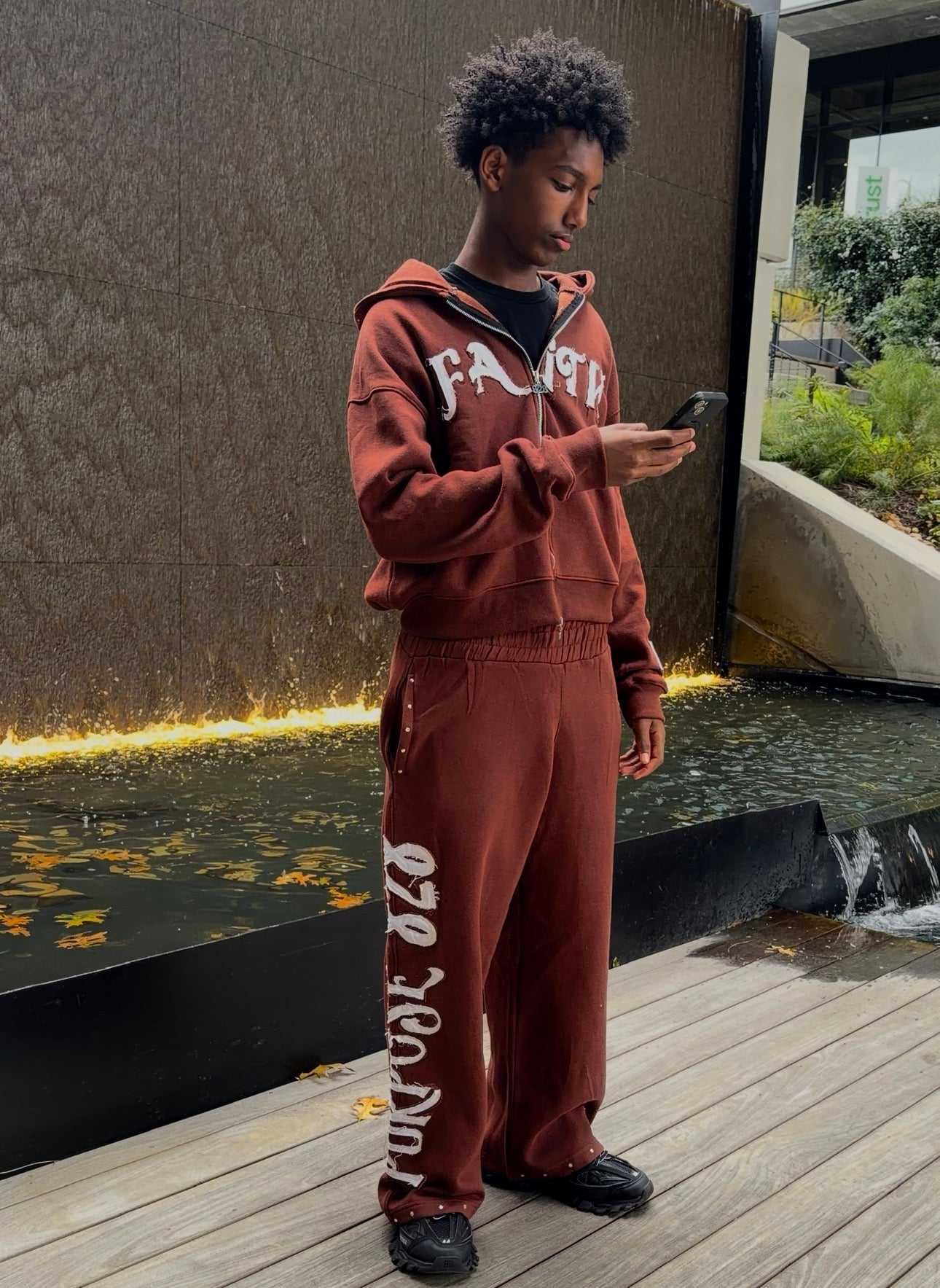 BROWN FAITH JACKET SALE!!